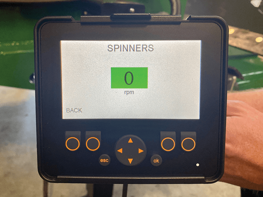 Combined spinner orchard